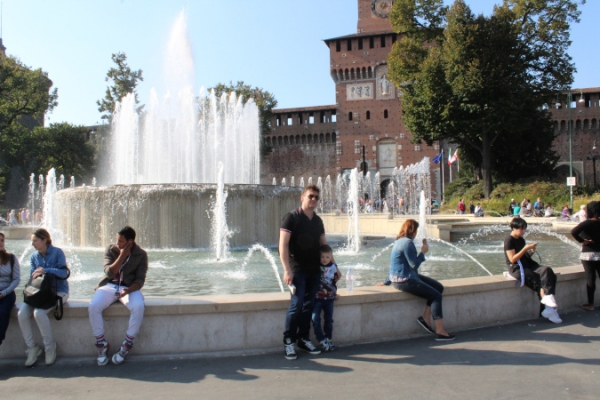 Zamek Sforzów w Mediolanie - atrakcja turystyczna